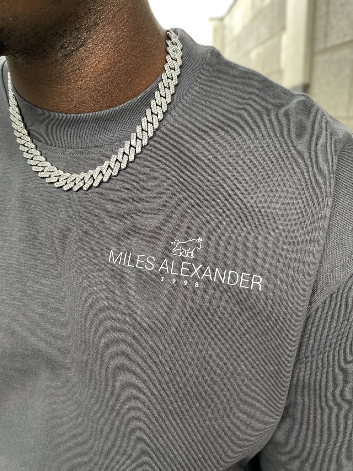 MILES ALEXANDER - CHARCOAL T-SHIRT