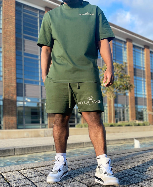 MILES ALEXANDER - PINE GREEN SHORTS