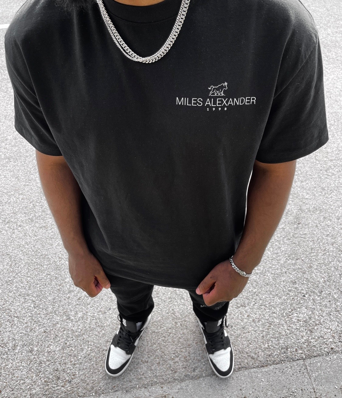 MILES ALEXANDER - BLACK T-SHIRT