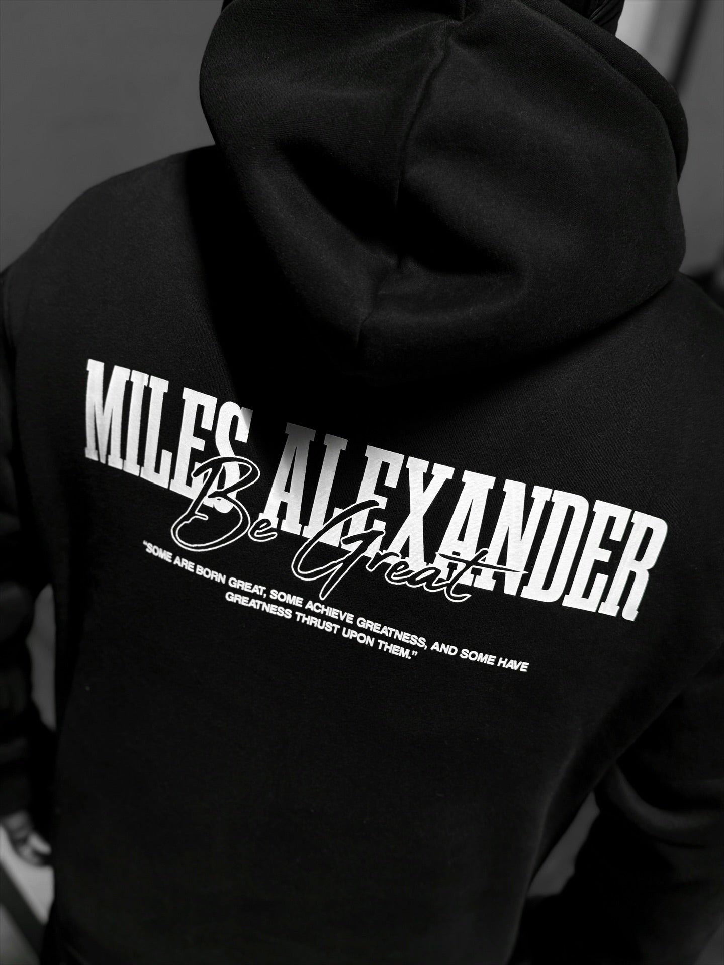 "Be Great" Black Hoodie