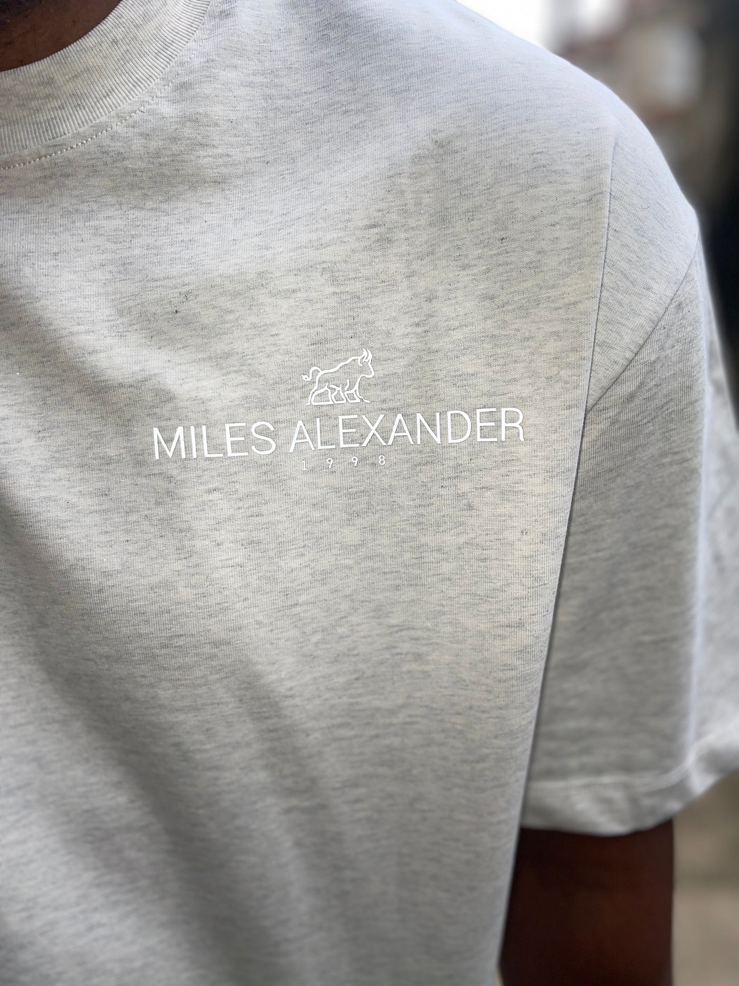 MILES ALEXANDER - LIGHT GREY T-SHIRT