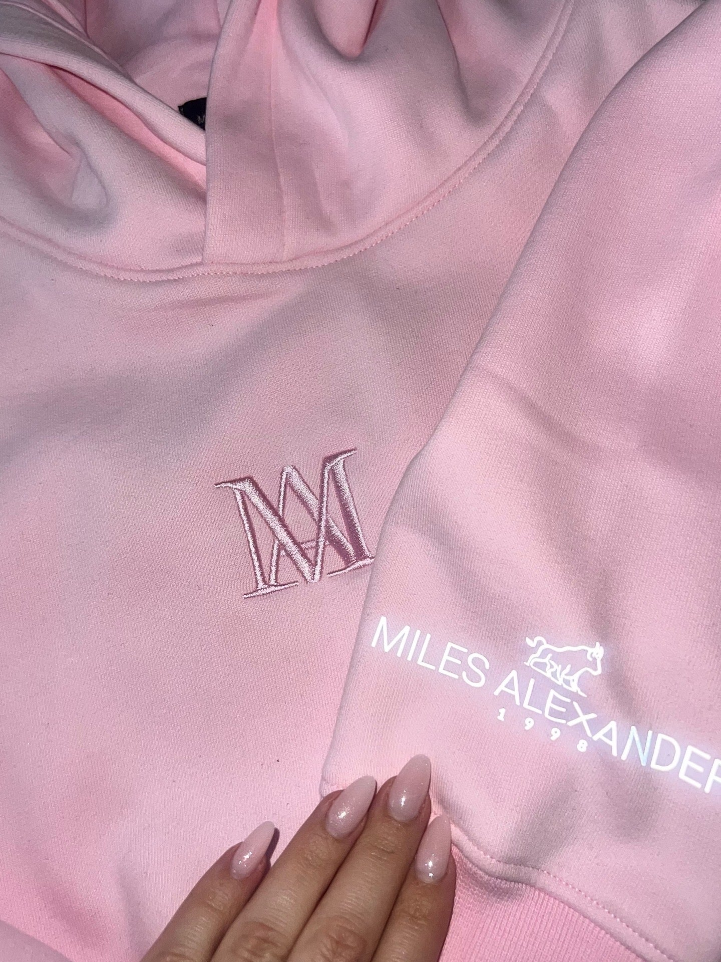 MA Baby Pink Hoodie