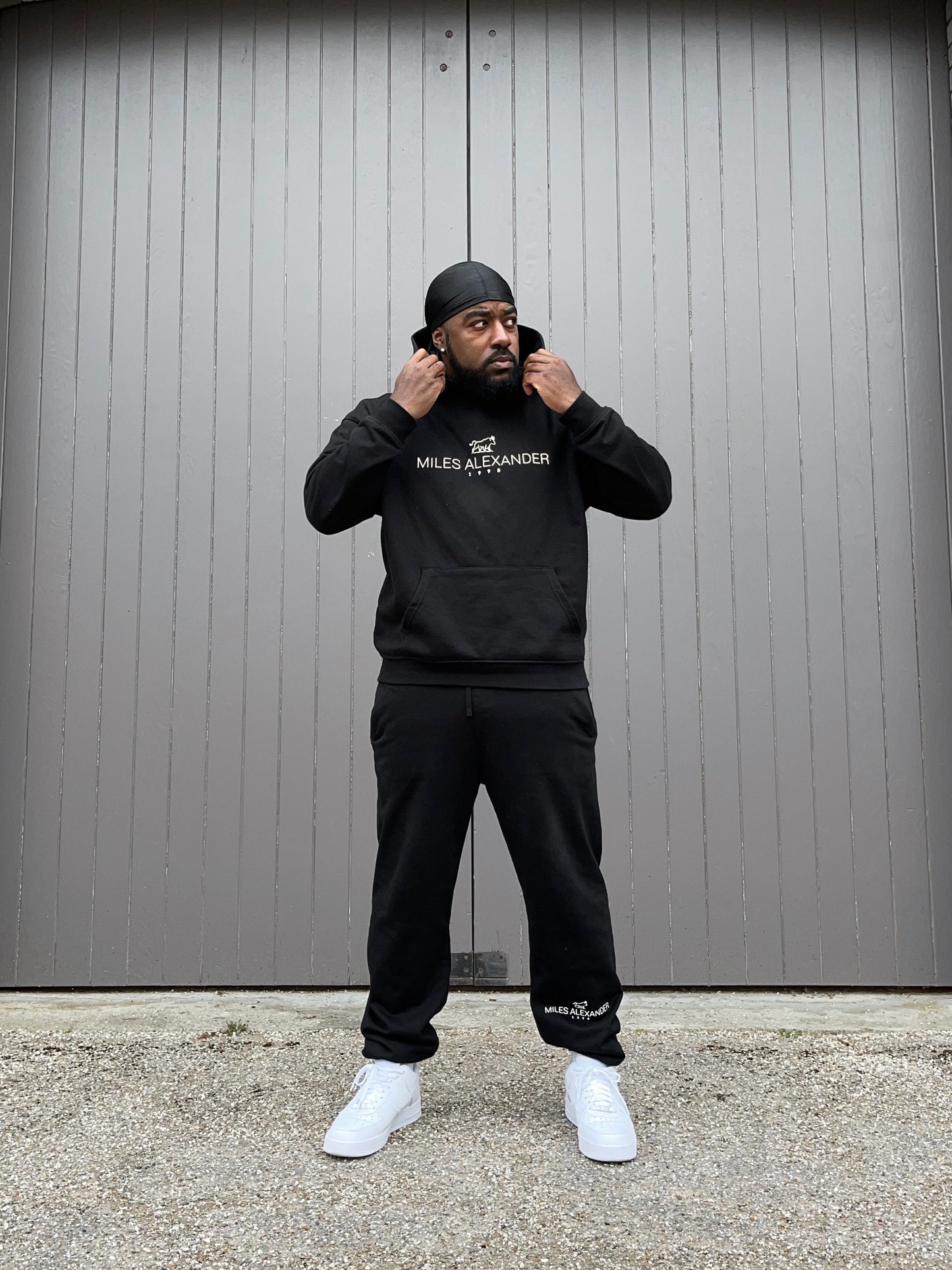 Lightweight Black Hoodie