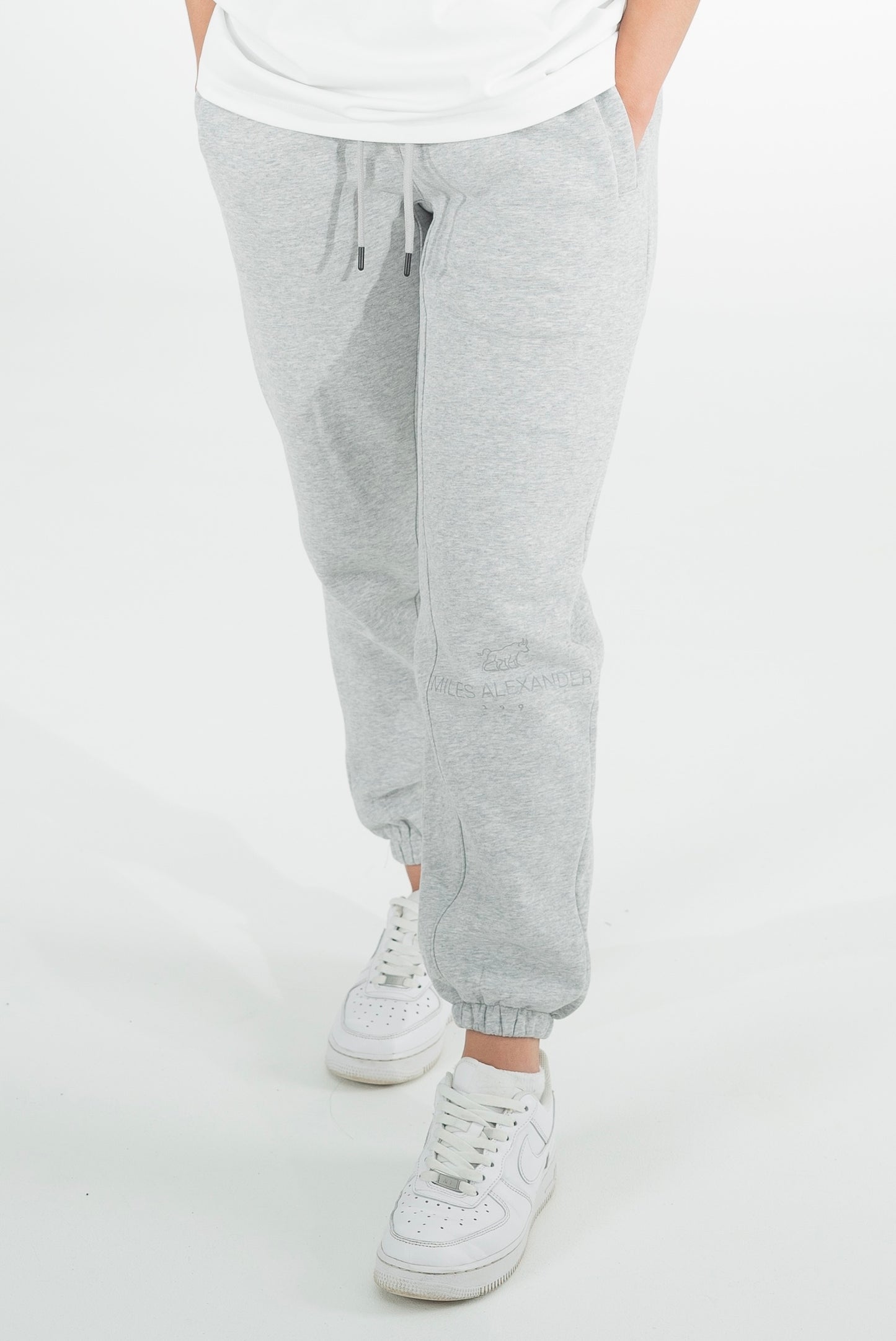 Flower Grey Sweatpants