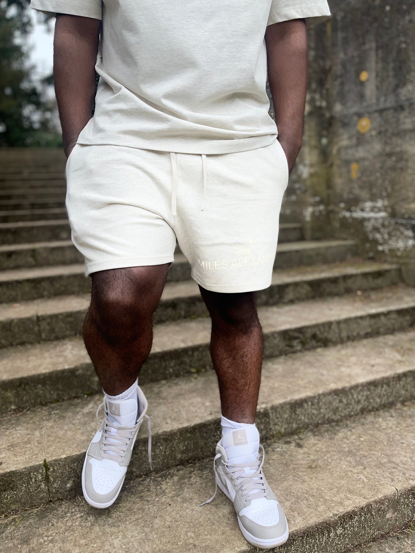 MILES ALEXANDER - LIGHT GREY SHORTS