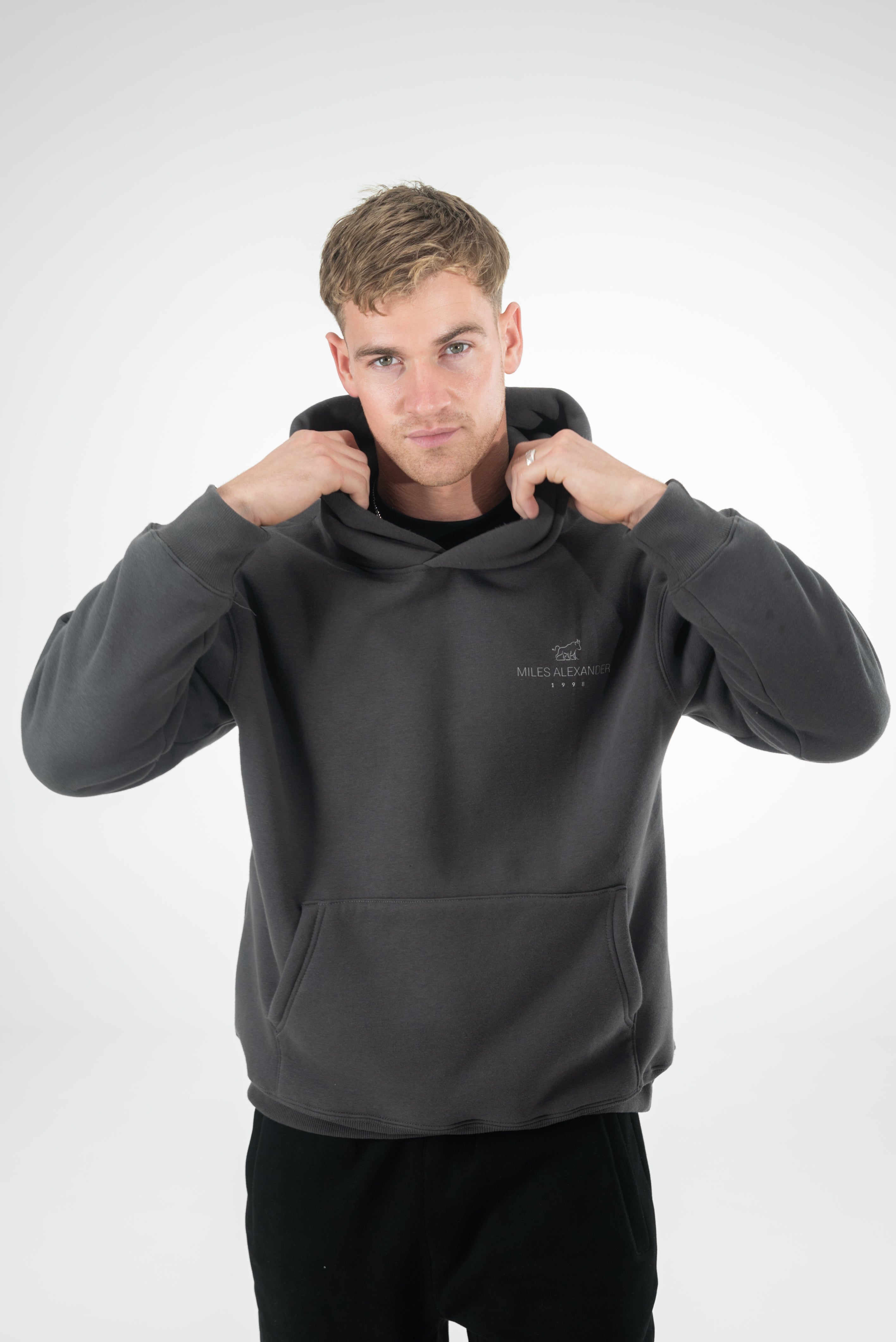 Charcoal Grey Hoodie