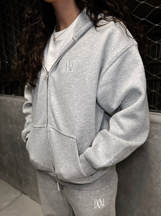 essentials grey hoodie