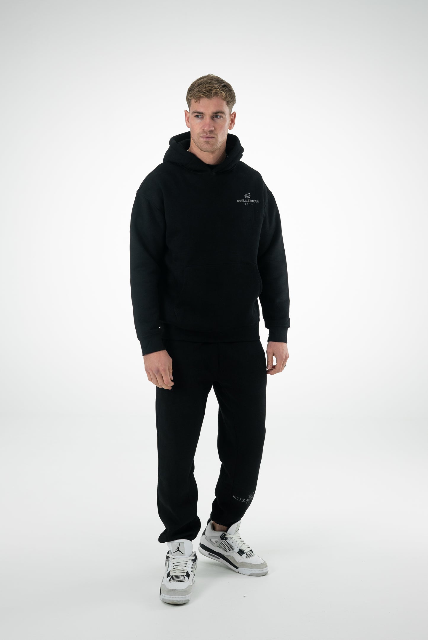 Mens black tracksuit