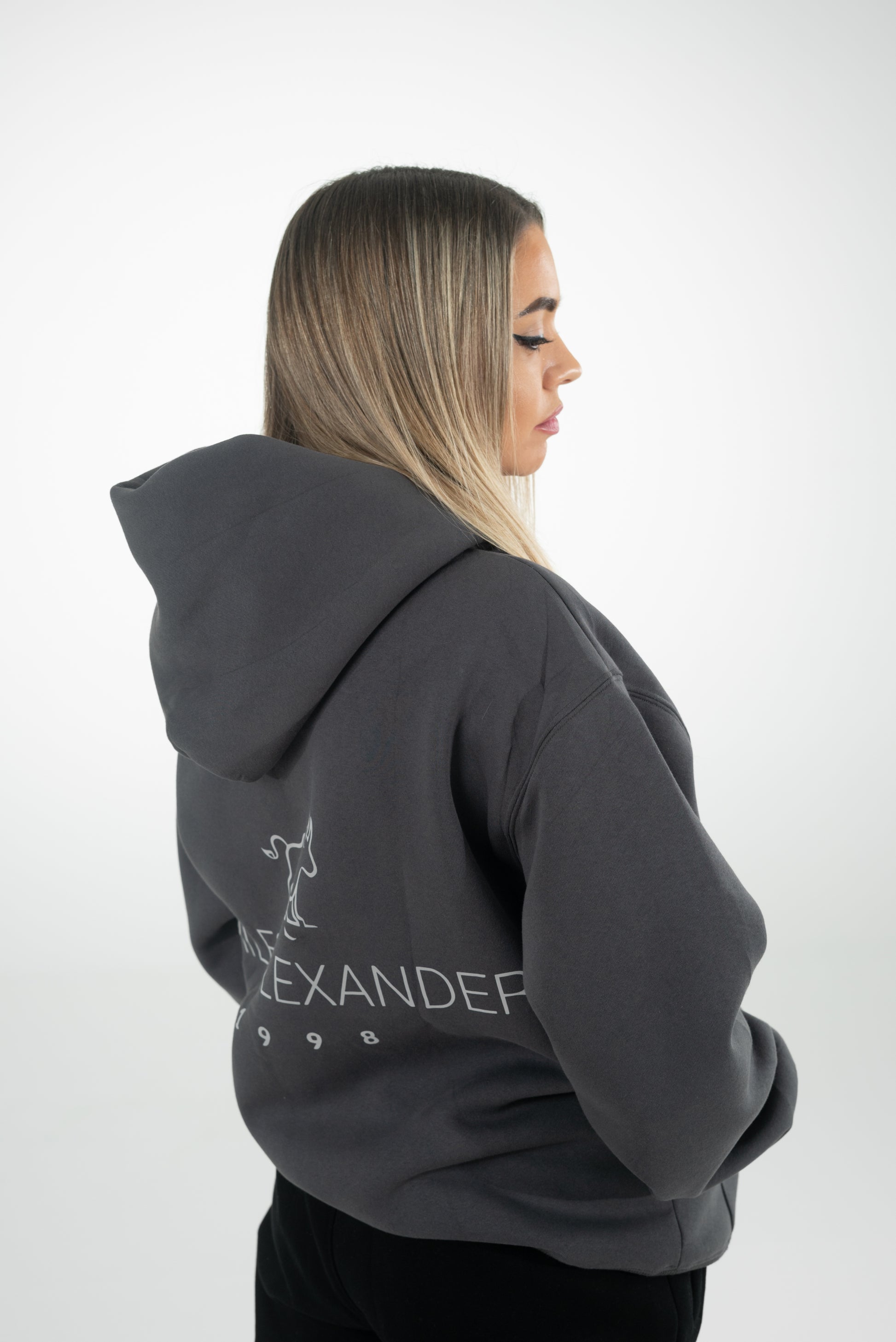 Super thick Charcoal Grey Hoodie